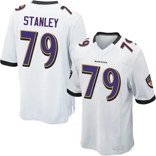 Ronnie Stanley Baltimore Ravens Youth Game Nike Jersey - White