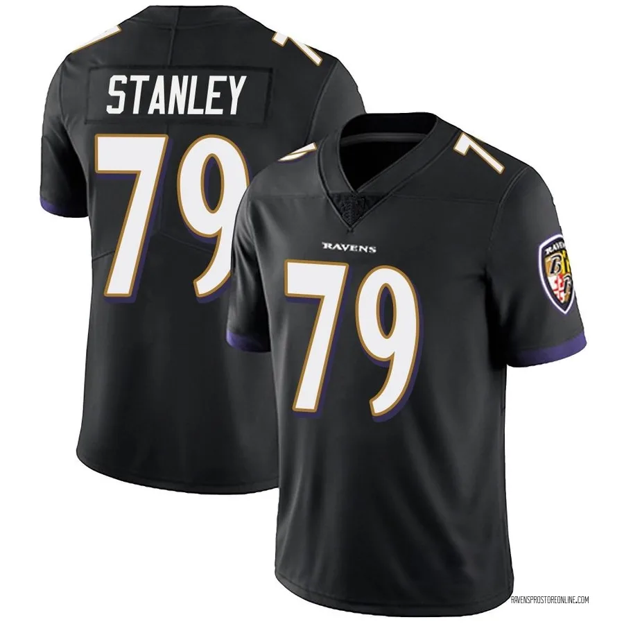 Ronnie Stanley Baltimore Ravens Youth Limited Alternate Vapor Untouchable Nike Jersey - Black