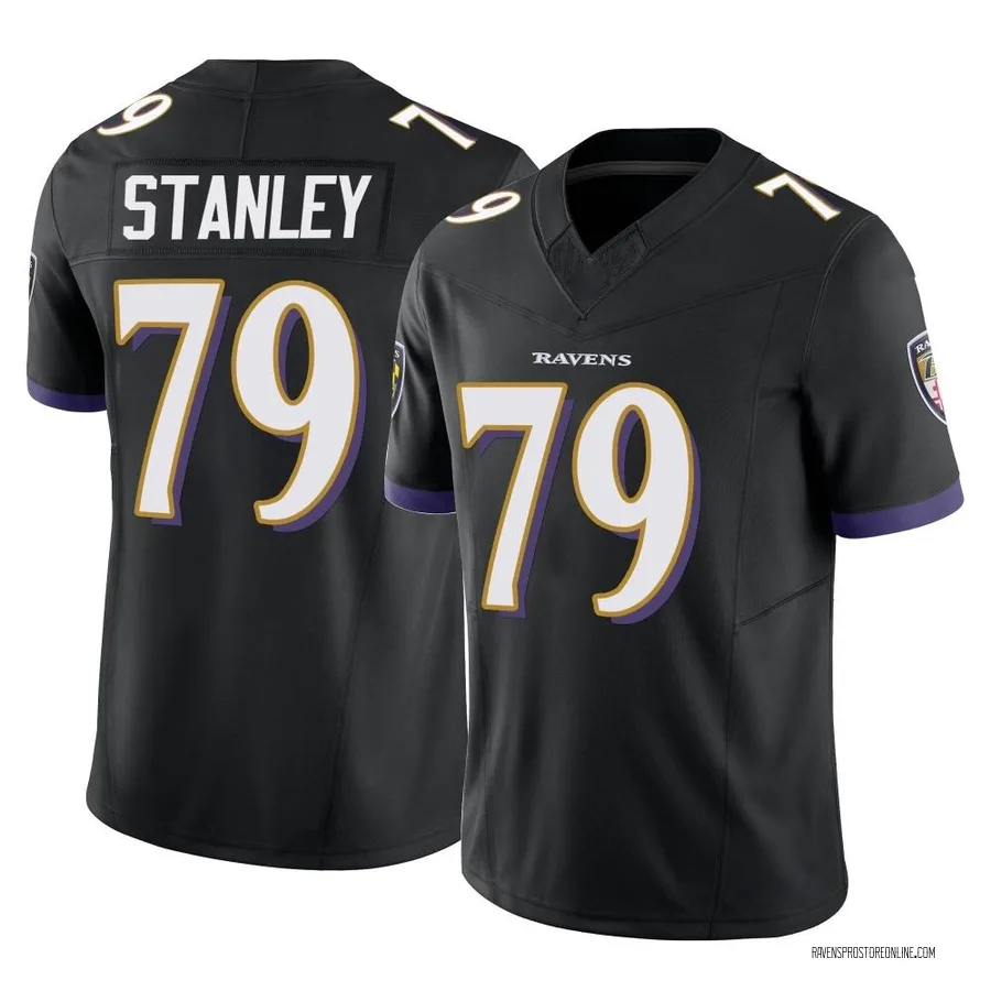 Ronnie Stanley Baltimore Ravens Youth Limited Vapor F.U.S.E. Nike Jersey - Black