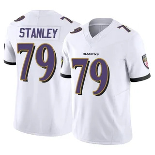 Ronnie Stanley Baltimore Ravens Youth Limited Vapor F.U.S.E. Nike Jersey - White