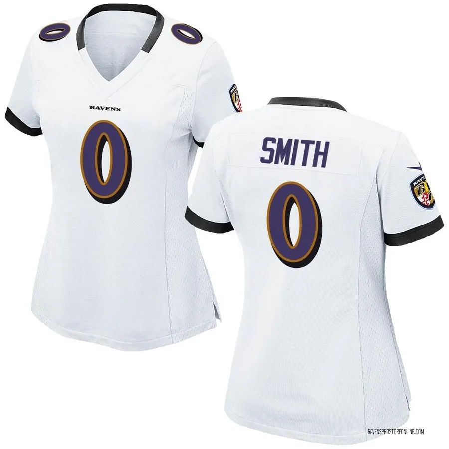 Roquan Smith Baltimore Ravens Women's Game Nike Jersey - White