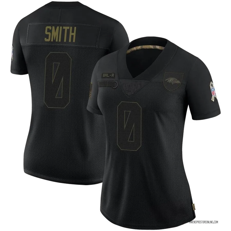 Roquan Smith Baltimore Ravens Women's Limited 2020 Salute To Service Nike Jersey - Black