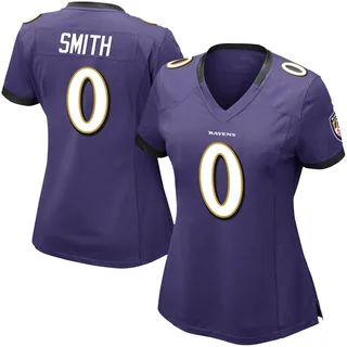 Roquan Smith Baltimore Ravens Women's Limited Team Color Vapor Untouchable Nike Jersey - Purple