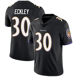 Ryan Eckley Baltimore Ravens Men's Limited Alternate Vapor Untouchable Nike Jersey - Black