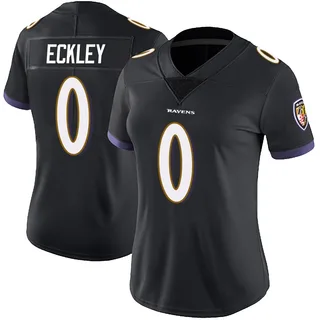 Ryan Eckley Baltimore Ravens Women's Limited Alternate Vapor Untouchable Nike Jersey - Black