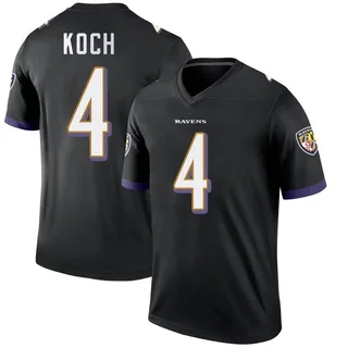 Sam Koch Baltimore Ravens Youth Legend Nike Jersey - Black