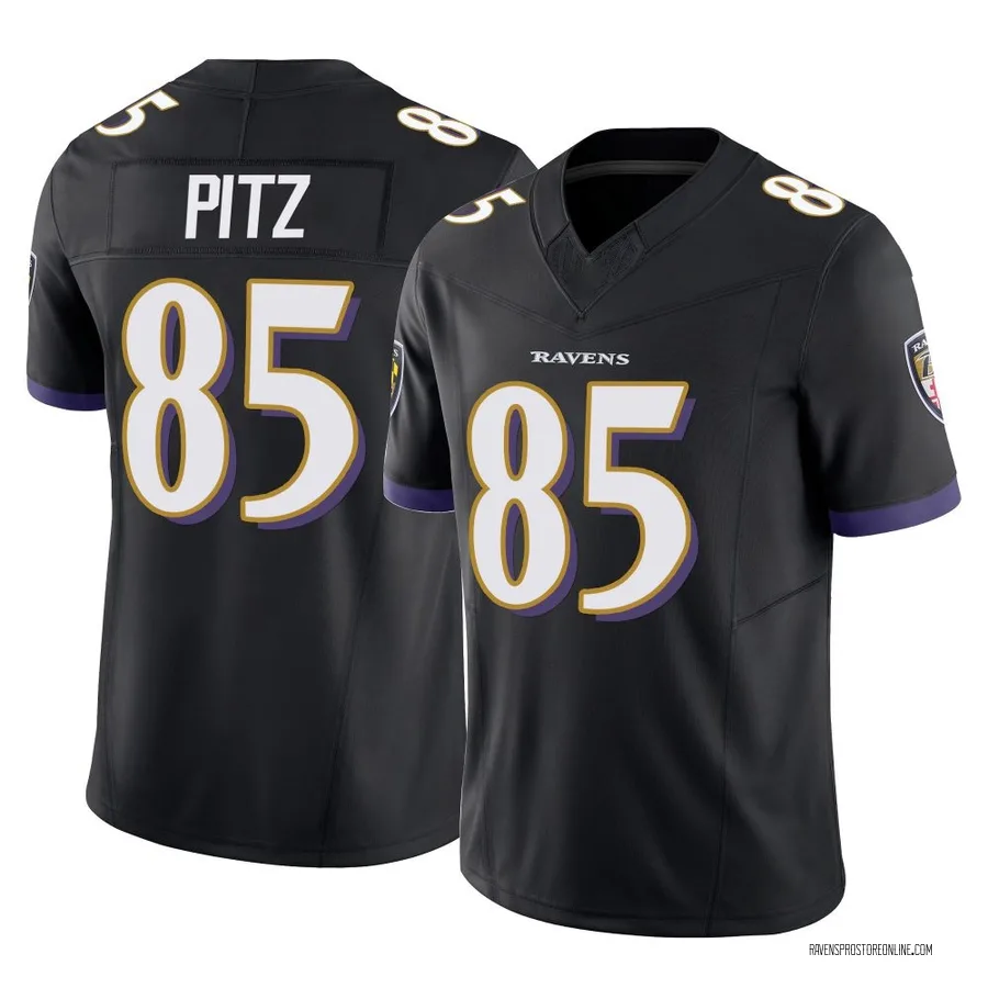 Sam Pitz Baltimore Ravens Men's Limited Vapor F.U.S.E. Nike Jersey - Black