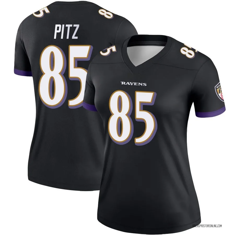 Sam Pitz Baltimore Ravens Women's Legend Nike Jersey - Black