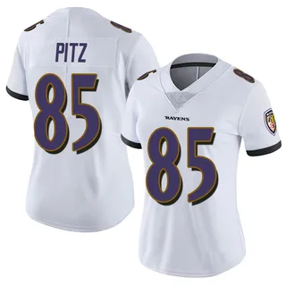 Sam Pitz Baltimore Ravens Women's Limited Vapor Untouchable Nike Jersey - White