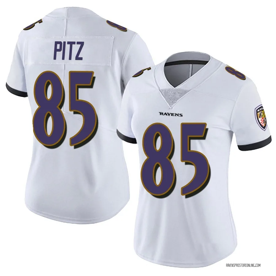 Sam Pitz Baltimore Ravens Women's Limited Vapor Untouchable Nike Jersey - White