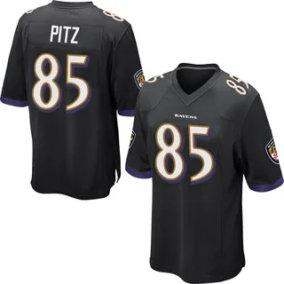 Sam Pitz Baltimore Ravens Youth Game Jersey - Black