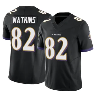 Sammy Watkins Baltimore Ravens Men's Limited Vapor F.U.S.E. Nike Jersey - Black