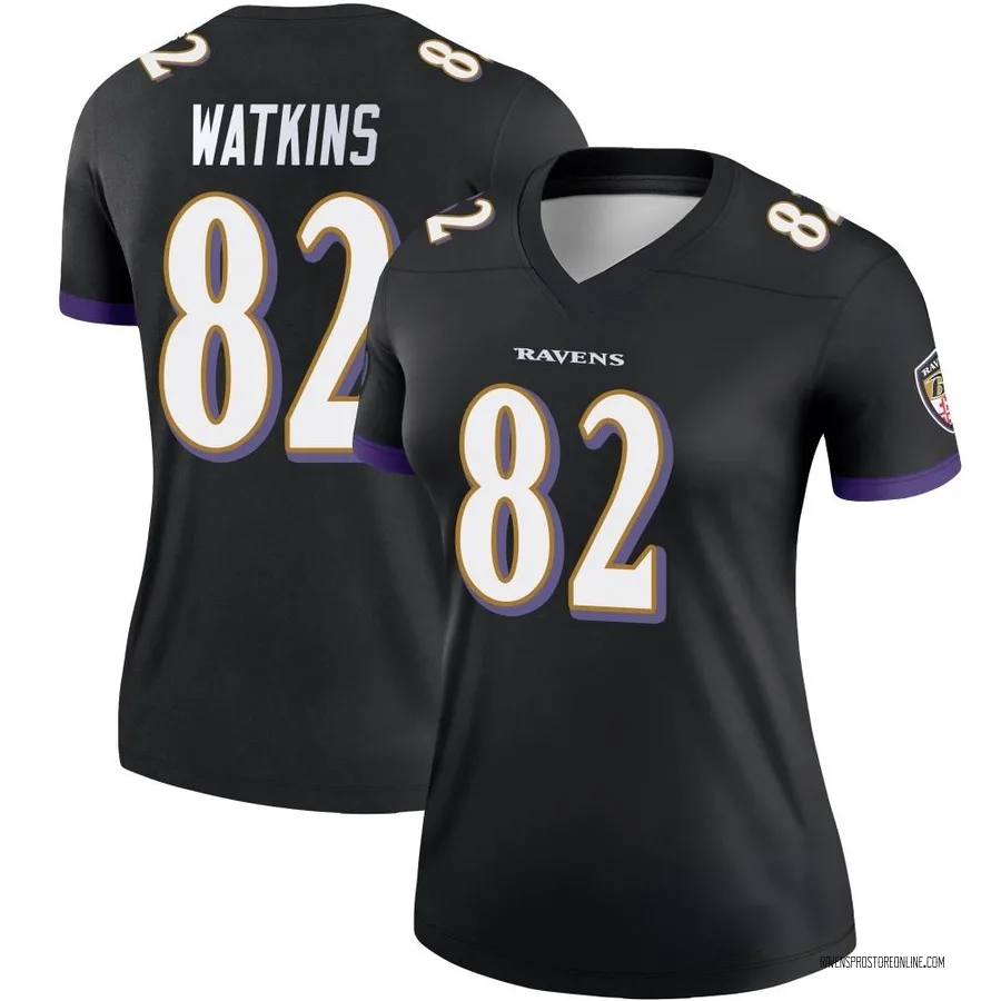 Sammy Watkins Baltimore Ravens Women's Legend Nike Jersey - Black