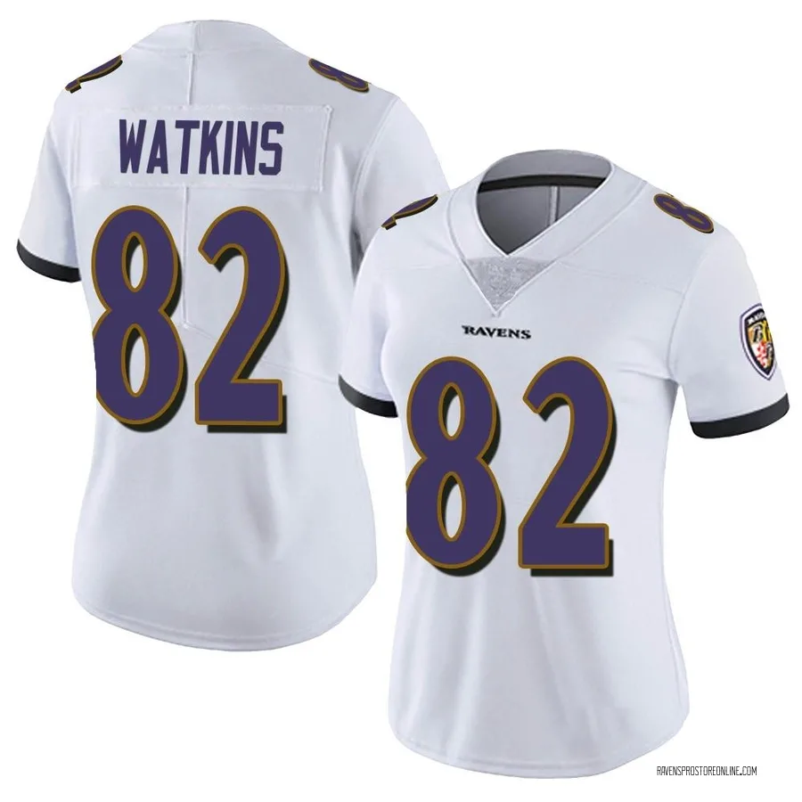 Sammy Watkins Baltimore Ravens Women's Limited Vapor Untouchable Nike Jersey - White