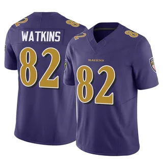Sammy Watkins Baltimore Ravens Youth Limited Vapor F.U.S.E. Nike Jersey - Purple