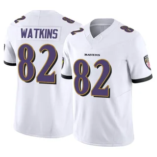 Sammy Watkins Baltimore Ravens Youth Limited Vapor F.U.S.E. Nike Jersey - White