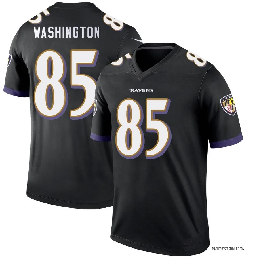 Scotty Washington Baltimore Ravens Men's Legend Nike Jersey - Black