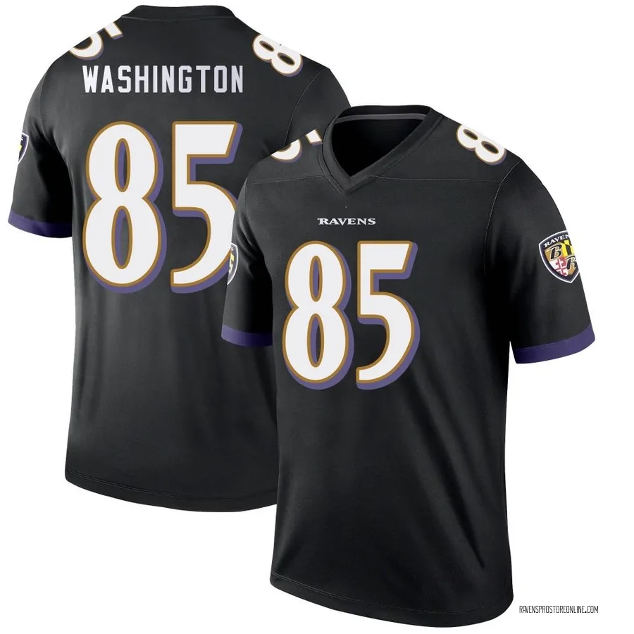 Scotty Washington Baltimore Ravens Youth Legend Nike Jersey - Black