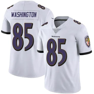 Scotty Washington Baltimore Ravens Youth Limited Vapor Untouchable Nike Jersey - White