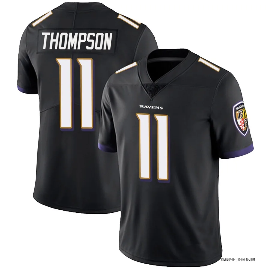 Skylar Thompson Baltimore Ravens Men's Limited Alternate Vapor Untouchable Nike Jersey - Black