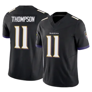 Skylar Thompson Baltimore Ravens Men's Limited Vapor F.U.S.E. Nike Jersey - Black