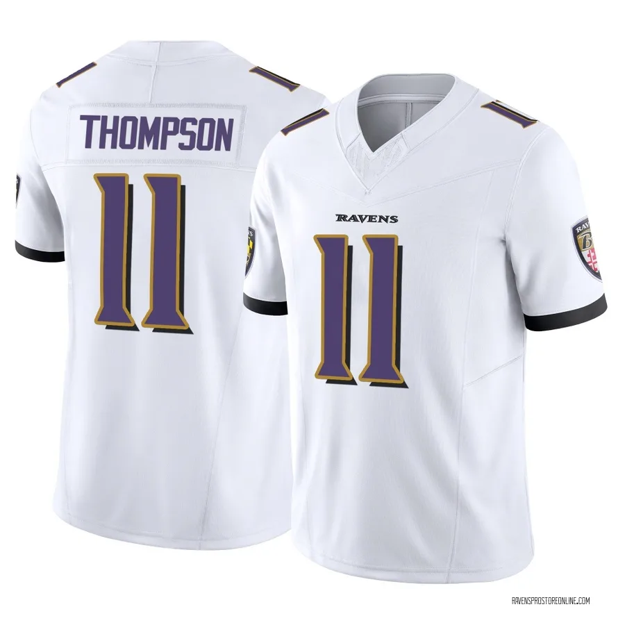 Skylar Thompson Baltimore Ravens Men's Limited Vapor F.U.S.E. Nike Jersey - White
