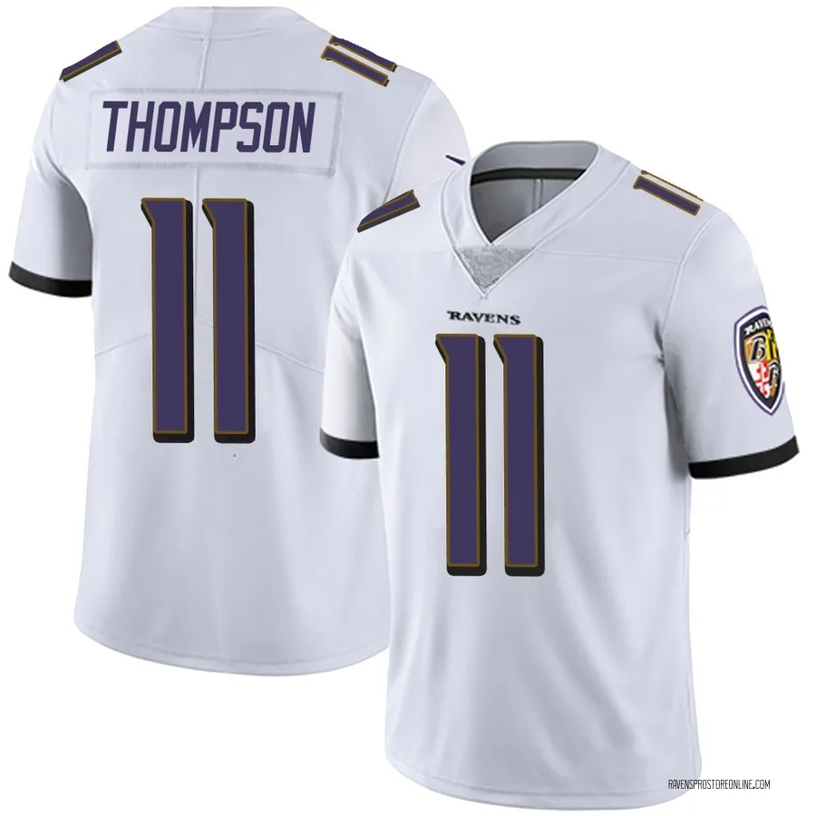 Skylar Thompson Baltimore Ravens Men's Limited Vapor Untouchable Nike Jersey - White