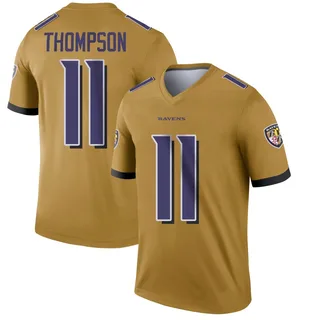 Skylar Thompson Baltimore Ravens Youth Legend Inverted Nike Jersey - Gold