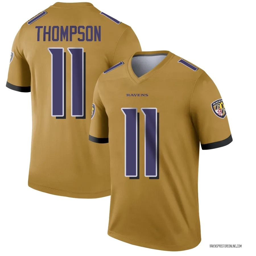 Skylar Thompson Baltimore Ravens Youth Legend Inverted Nike Jersey - Gold