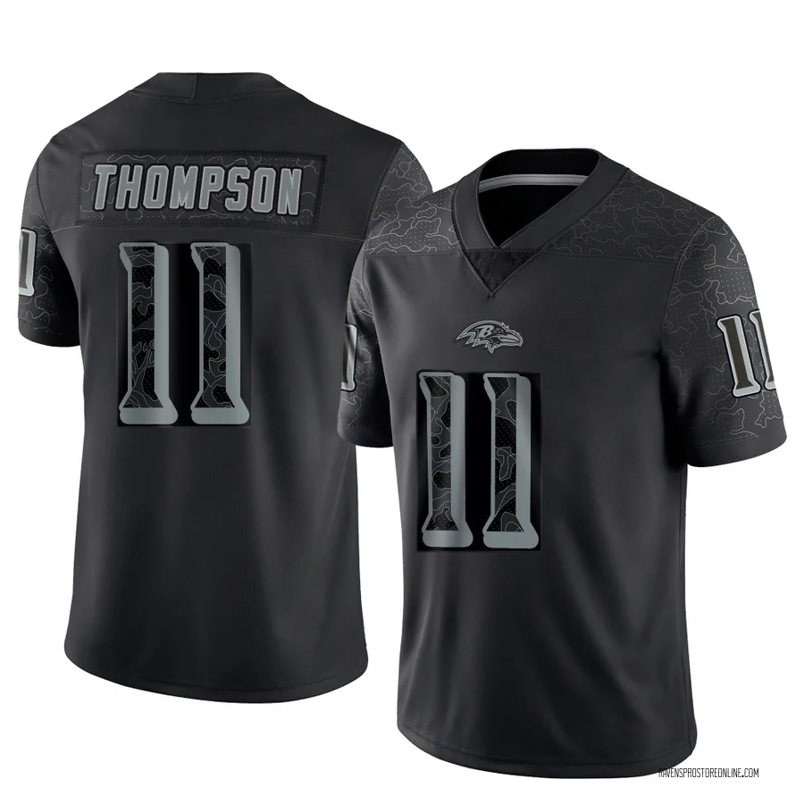 Skylar Thompson Baltimore Ravens Youth Limited Reflective Nike Jersey - Black