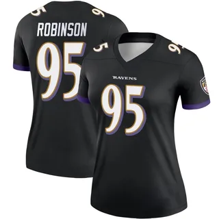 Tavius Robinson Baltimore Ravens Women's Legend Nike Jersey - Black