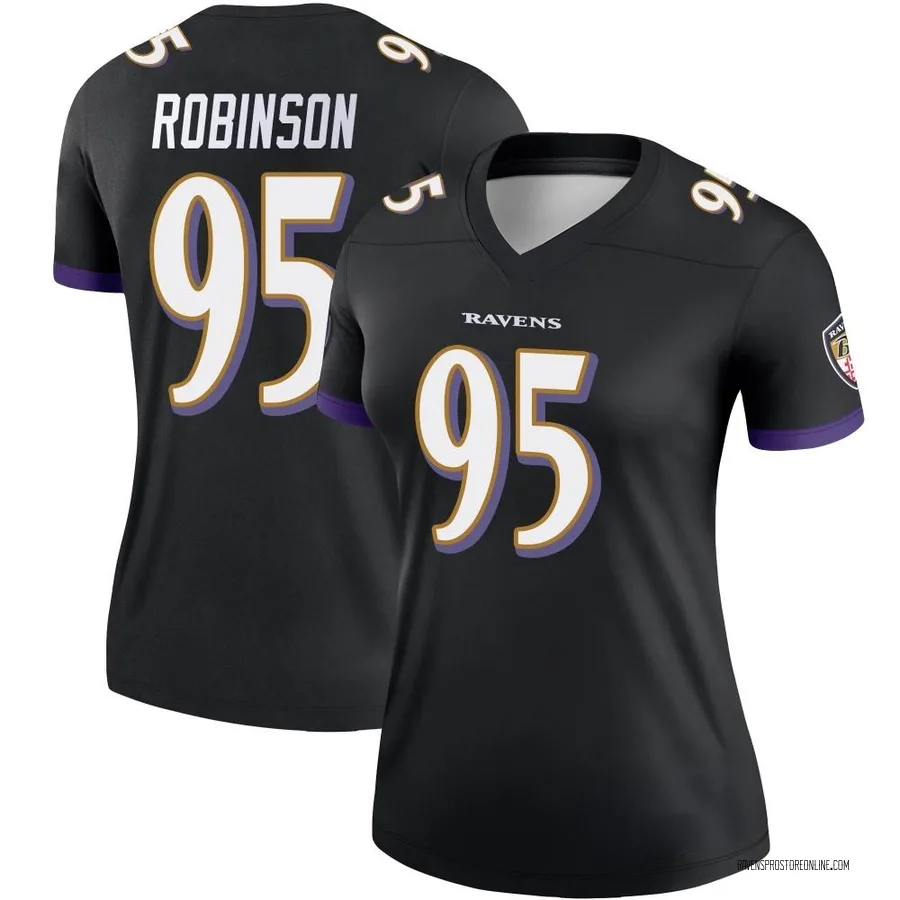 Tavius Robinson Baltimore Ravens Women's Legend Nike Jersey - Black