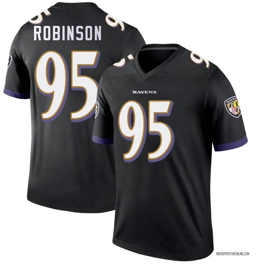 Tavius Robinson Baltimore Ravens Youth Legend Nike Jersey - Black