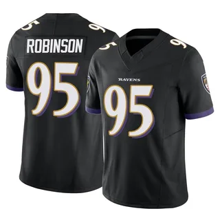Tavius Robinson Baltimore Ravens Youth Limited Vapor F.U.S.E. Nike Jersey - Black