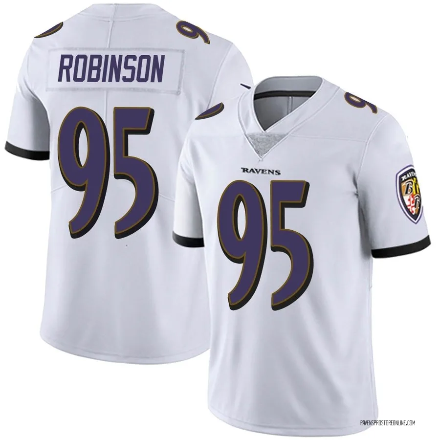 Tavius Robinson Baltimore Ravens Youth Limited Vapor Untouchable Nike Jersey - White