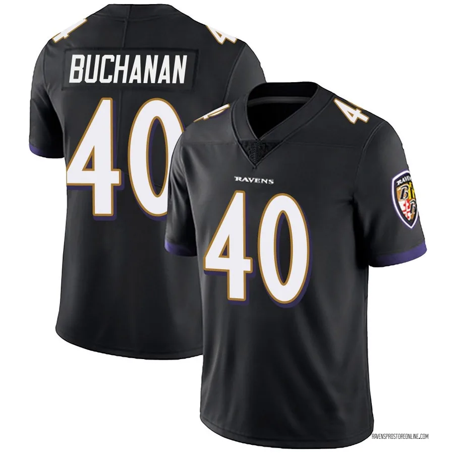 Teddye Buchanan Baltimore Ravens Youth Limited Alternate Vapor Untouchable Nike Jersey - Black