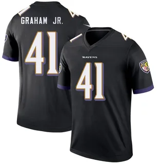 Thomas Graham Jr. Baltimore Ravens Men's Legend Nike Jersey - Black