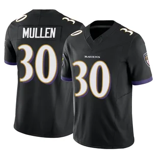 Trayvon Mullen Baltimore Ravens Men's Limited Vapor F.U.S.E. Nike Jersey - Black