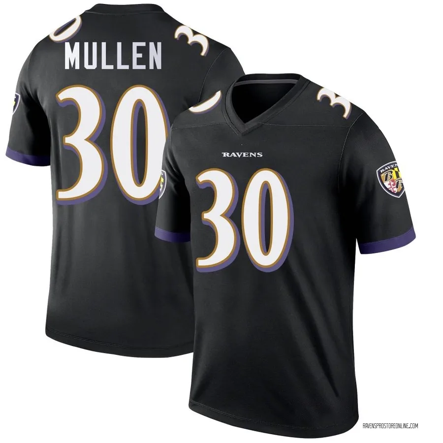 Trayvon Mullen Baltimore Ravens Youth Legend Nike Jersey - Black