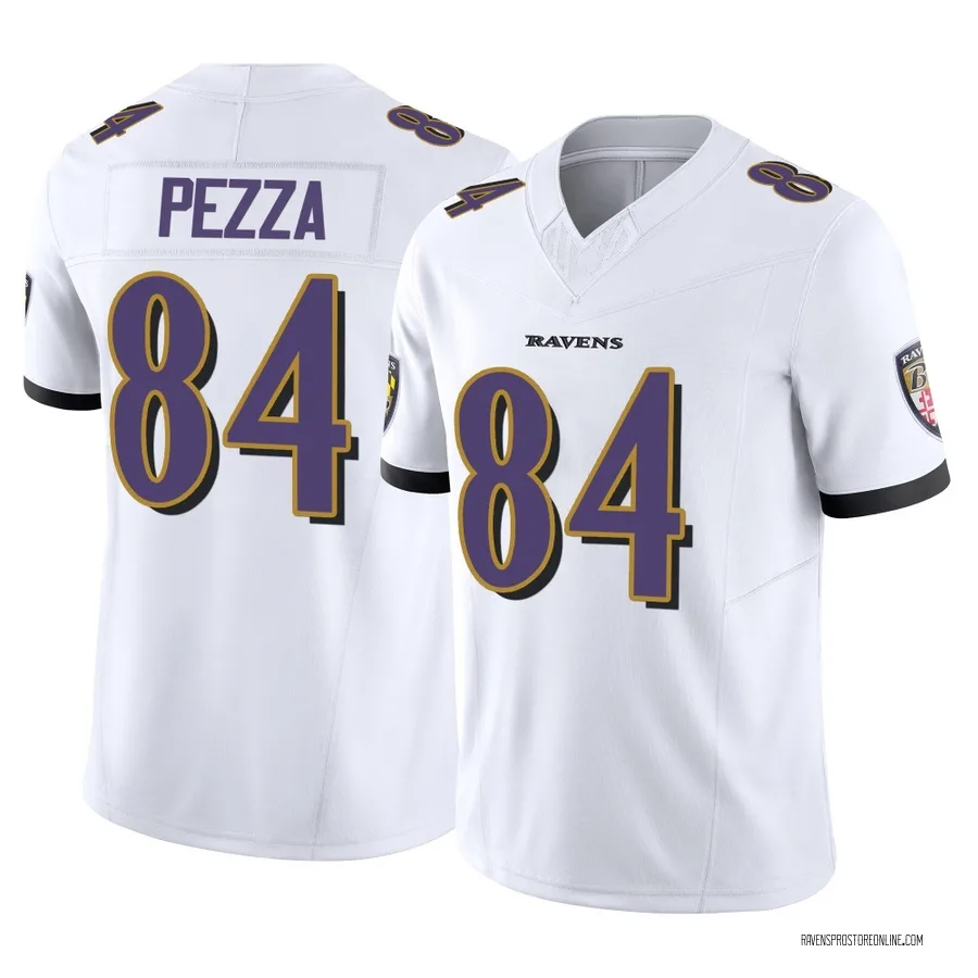 Ty Pezza Baltimore Ravens Men's Limited Vapor F.U.S.E. Nike Jersey - White