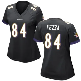 Ty Pezza Baltimore Ravens Women's Game Nike Jersey - Black