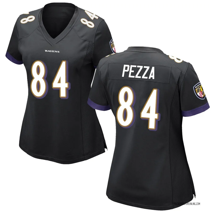 Ty Pezza Baltimore Ravens Women's Game Nike Jersey - Black