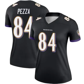 Ty Pezza Baltimore Ravens Women's Legend Nike Jersey - Black