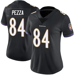 Ty Pezza Baltimore Ravens Women's Limited Alternate Vapor Untouchable Nike Jersey - Black