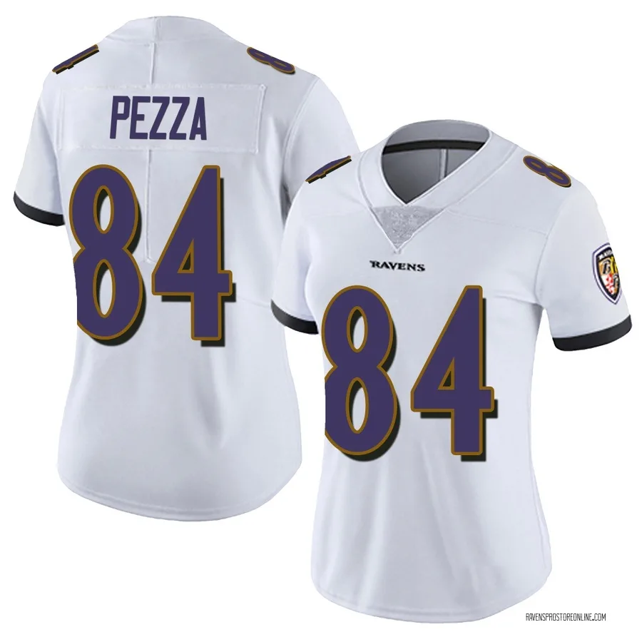 Ty Pezza Baltimore Ravens Women's Limited Vapor Untouchable Nike Jersey - White