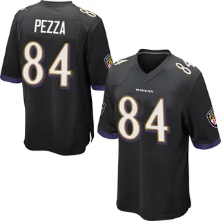Ty Pezza Baltimore Ravens Youth Game Nike Jersey - Black