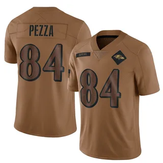 Ty Pezza Baltimore Ravens Youth Limited 2023 Salute To Service Nike Jersey - Brown