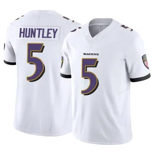Tyler Huntley Baltimore Ravens Men's Limited Vapor F.U.S.E. Nike Jersey - White