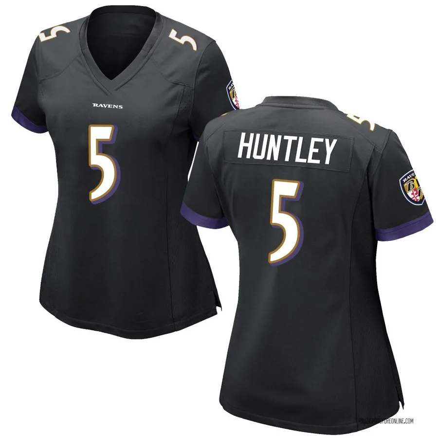Tyler Huntley Baltimore Ravens Women's Game Nike Jersey - Black