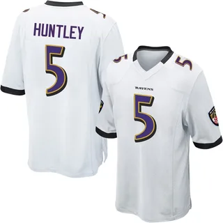 Tyler Huntley Baltimore Ravens Youth Game Nike Jersey - White